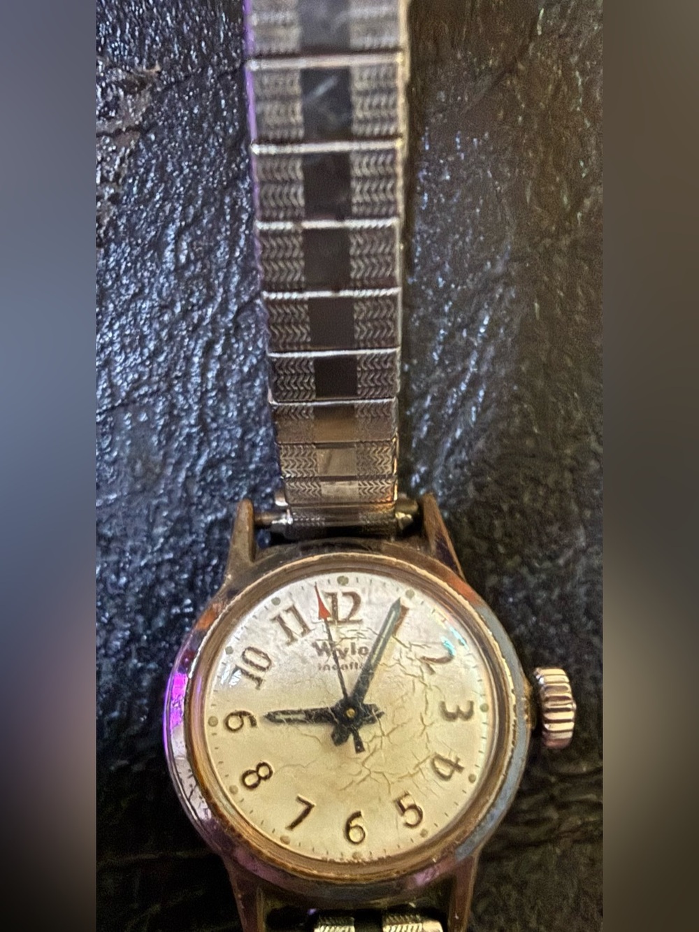 Wylar Incaflex Women’s PARTS OR REPAIR Wind Up Antique Very Old Watch